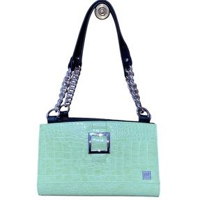 MICHE CROC EMBOSSED PURSE